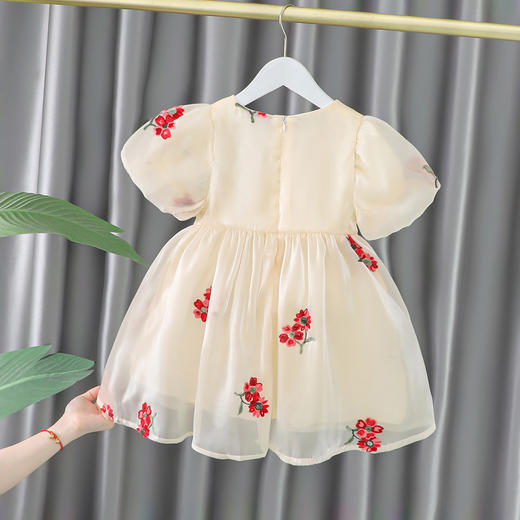 女宝宝公主裙夏季网红连衣裙女童韩版夏装裙子周岁服 商品图1