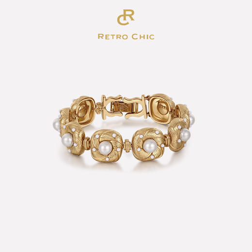 【于明加同款】Victoria维多利亚系列｜金/银丝珍珠手链（双色） 商品图0