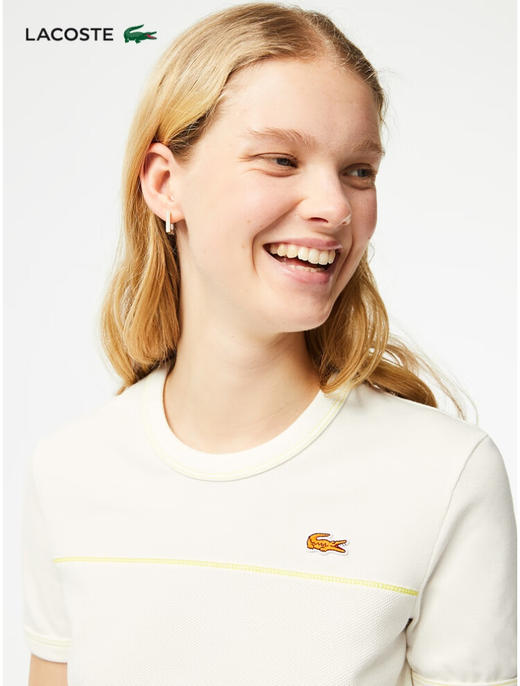 【海南专供价】Lacoste春夏短袖T恤TF5596-10 商品图2