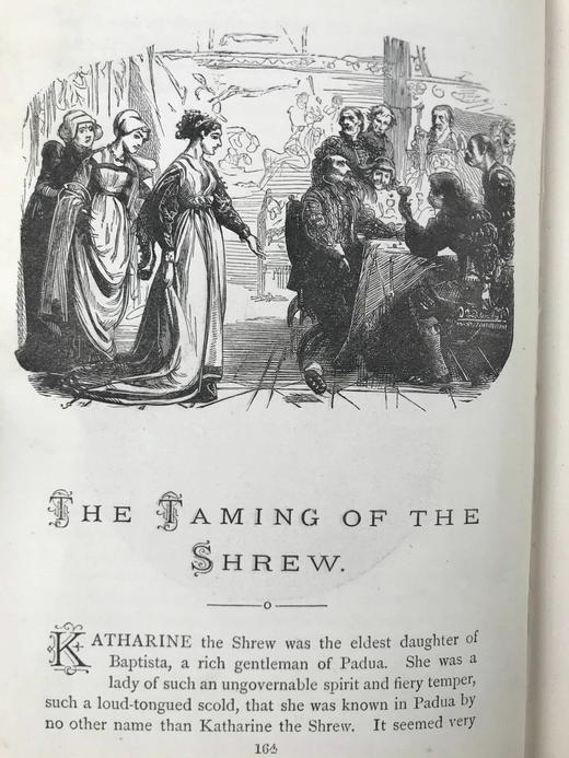 1893年 兰姆姐弟《莎士比亚故事集》 约20幅插图 漆布精装32开 商品图7