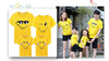 裁缝学苑QZ01亲子装夏装短袖T恤1:1实物服装纸样剪裁图纸牛皮纸样 商品缩略图2