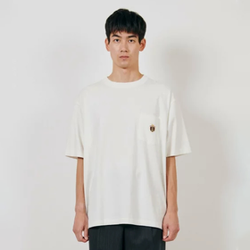 DIGAWEL x J.PRESS CRST Pocket TEE 复古支线学院风刺绣圆领T恤