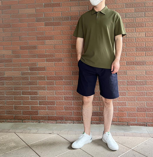 A101男爽滑松身polo衫透气纯色短袖T恤【包邮+三天无理由退huan】 商品图3