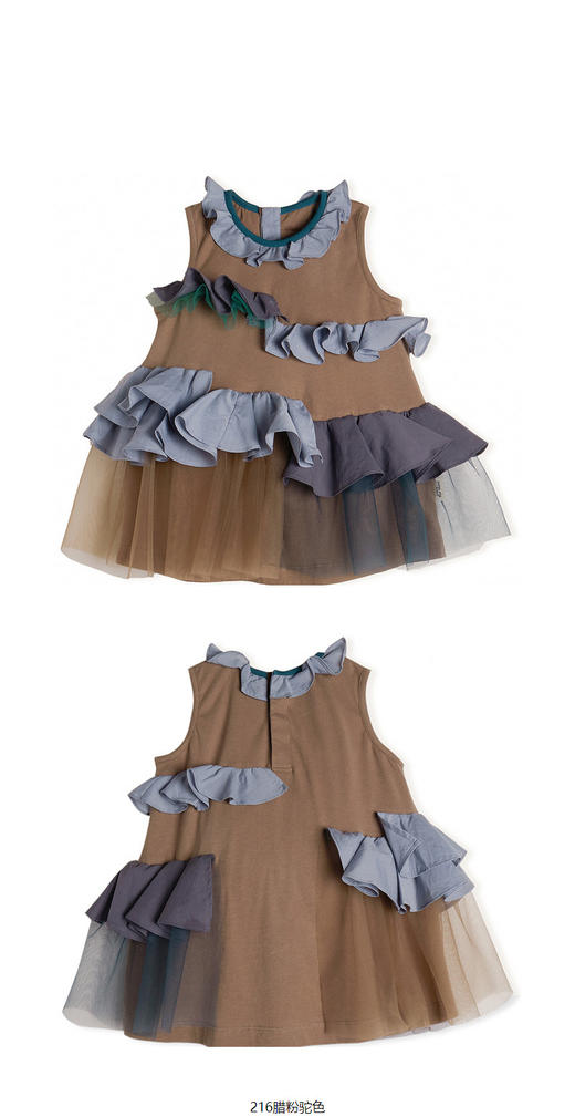 jnby   23年夏款  软糯亲肤无袖连衣裙  YN5G12170 商品图5