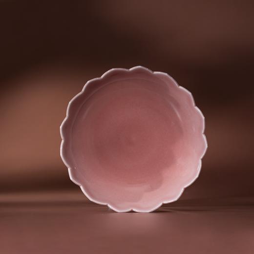 谷雨山房 豇豆红宝莲承 壶承 商品图0