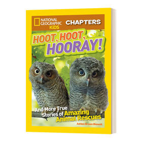 英文原版 National Geographic Kids Chapters Hoot Hoot Hooray 美国国家地理儿童章节书 英文版 进口英语原版书籍