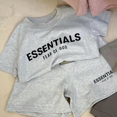 （清仓现货）【社群供M】小童套装夏款字母短袖T恤宝宝休闲短裤运动套装 商品图5