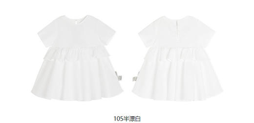 jnby  23年夏款  全棉细腻短袖连衣裙  YN5G12250 商品图8