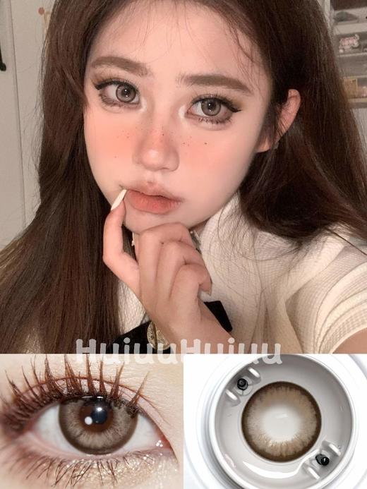 【大直径半年抛】LOVEIIKIRA-养乐多-14.5mm【半年抛 0-1000度 含有525/575】着色13.8mm 商品图0