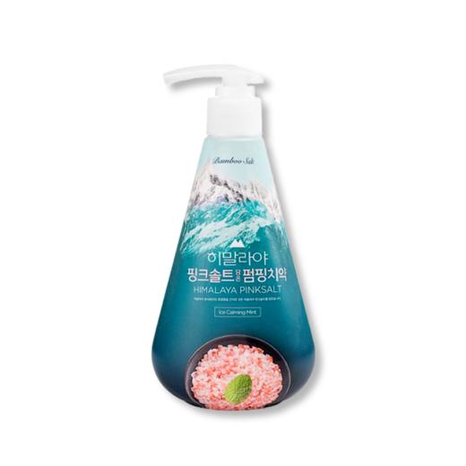 LG竹盐喜马拉雅粉盐牙膏（冰澈薄荷）绿285G【中】 商品图0