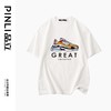 PINLI品立夏季新款纯棉短袖T恤印花休闲体恤上衣BG231111050 商品缩略图5