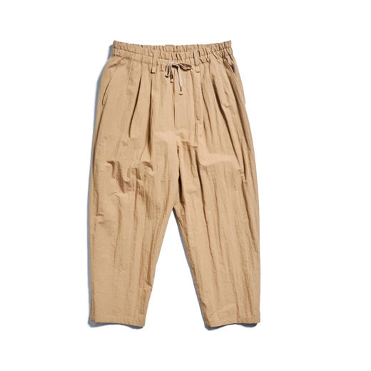 is-ness SALT SHRINKAGE PACKABLE PANTS 盐缩尼龙可收纳休闲长裤 商品图4