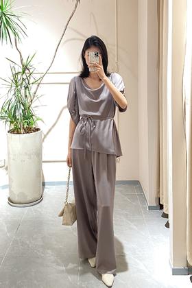 慵懒时尚感 | 舒适# 醋酸# 极简风#