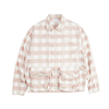 UNUSED Gingham checked jacket 超长棉编织立体口袋格子夹克外套 商品缩略图1