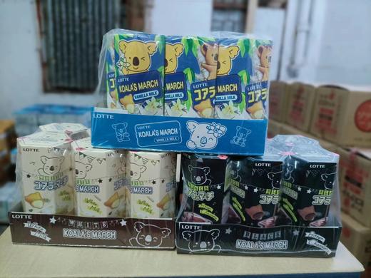 乐天小熊饼干香浓巧克力味夹心饼干37g（1*6盒）  8852008304848 商品图1