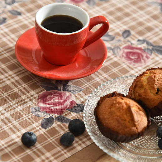 复古玫瑰系列桌旗轻奢田园茶几桌旗 商品图2