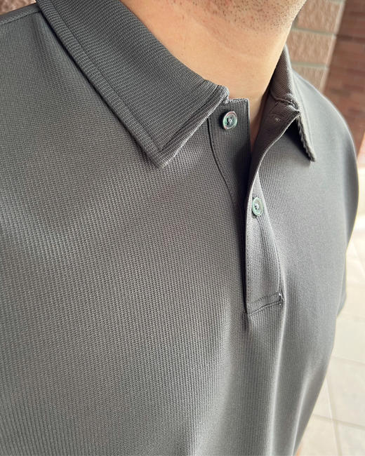 A101男爽滑松身polo衫透气纯色短袖T恤【包邮+三天无理由退huan】 商品图9