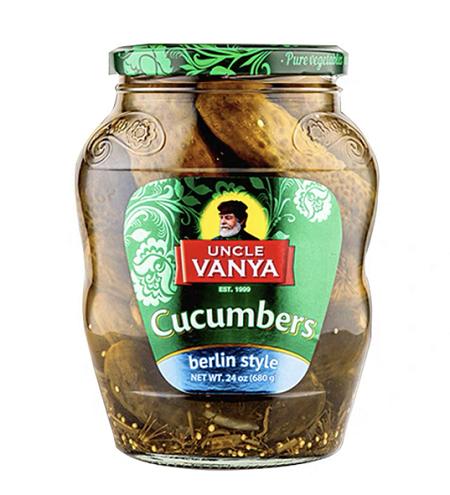 哇尼雅大叔柏林风味酸青瓜680g 商品图0