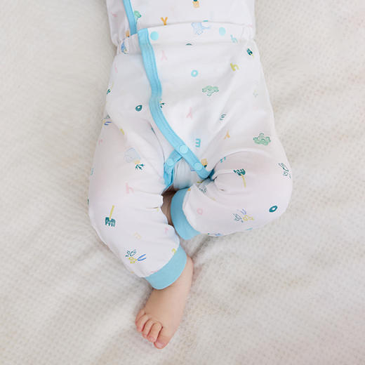 英氏婴儿新生儿男女宝宝家居服打底衫裤内衣春款 YLFHJ02001A  YLFHJ02002A 商品图3