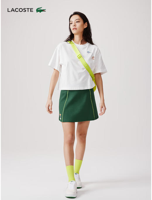 【海南专供价】Lacoste春夏半裙JF5572-10 商品图0