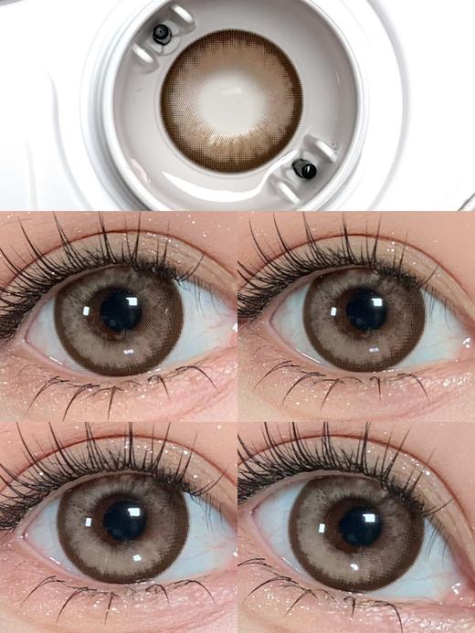 【大直径半年抛】LOVEIIKIRA-养乐多-14.5mm【半年抛 0-1000度 含有525/575】着色13.8mm 商品图6