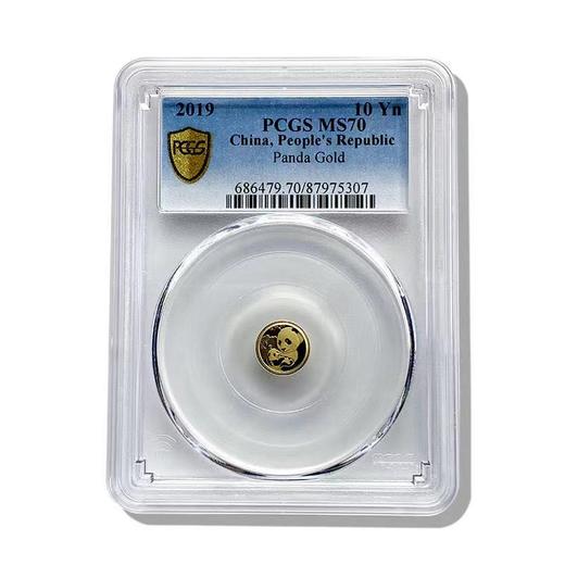 2019年熊猫金币1克 PCGS70分！ 商品图0