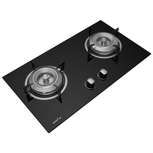 迅达（XUNDA）玻璃双灶  4.5kw大火力 台嵌两用JZT-2-NB8346B(天然气) 商品图2