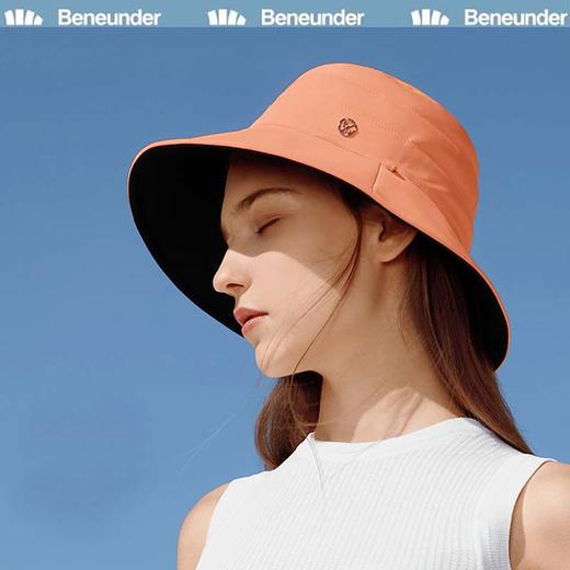 蕉下 双面渔夫帽遮脸大帽檐遮阳帽子 商品图0