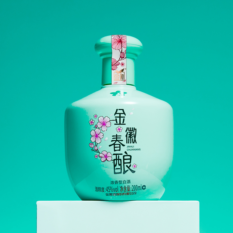 金徽酒 45度金徽春酿 200ml*1瓶 浓香型白酒