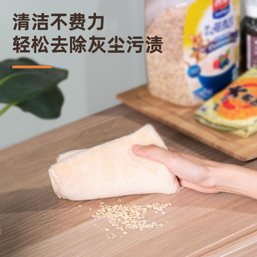 得力珊瑚绒抹布LQ391（30*30CM/4张混色装） 商品图3