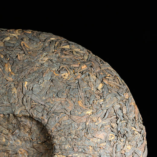 吉顺号2021年勐海布朗山乔木普洱熟茶云南七子饼茶357g 商品图5