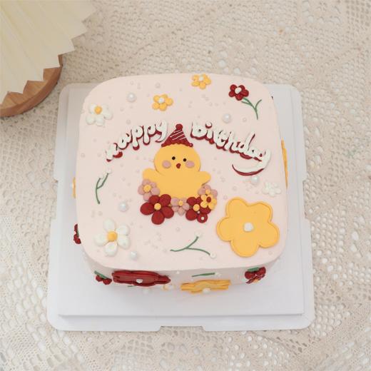 咕咕鸡手绘蛋糕 商品图3