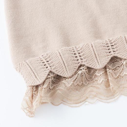 贝贝怡孕妇高领针织连衣裙春秋装保暖中长款潮妈上衣针织打底毛衣 商品图9