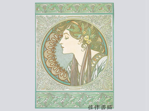 明信片 |  ちいさな美術館　ミュシャ / Alphonse Mucha / 千叶美术馆系列明信片 阿尔丰斯·穆夏 商品图2