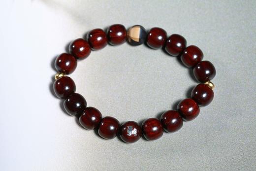 XYZT0452°天降鸿福印度小叶紫檀手串 商品图8