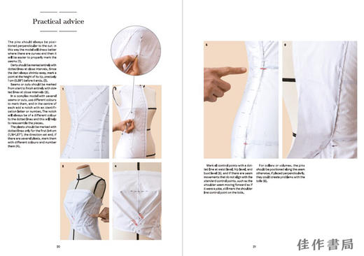Fashion Draping Techniques Vol.1 : A Step-by-Step Basic Course / 时尚立体剪裁技巧 卷一：循序渐进的基础课程 商品图3