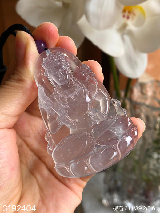 3192404，玻璃木纳度母裸石。具体价格微信咨询 商品图0