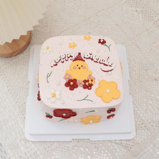 咕咕鸡手绘蛋糕 商品图0