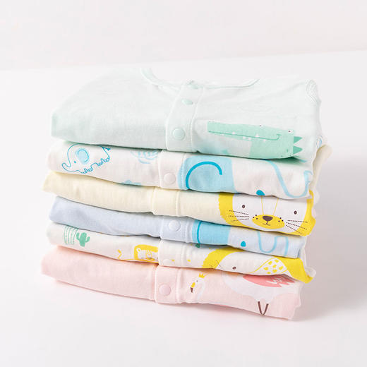 贝贝怡男女宝宝连体衣儿童连体睡衣男童纯棉幼儿防踢长袖春秋爬服211L478 商品图4