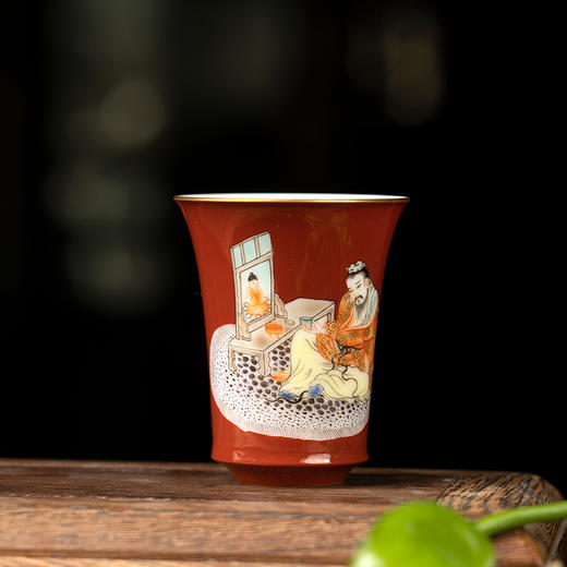 红地古彩饮中八仙闻香杯套组 商品图3
