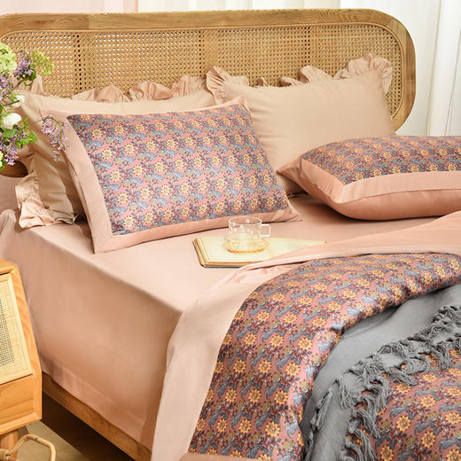 莫里斯系列四件套纯棉印花四季通用四件套 商品图2