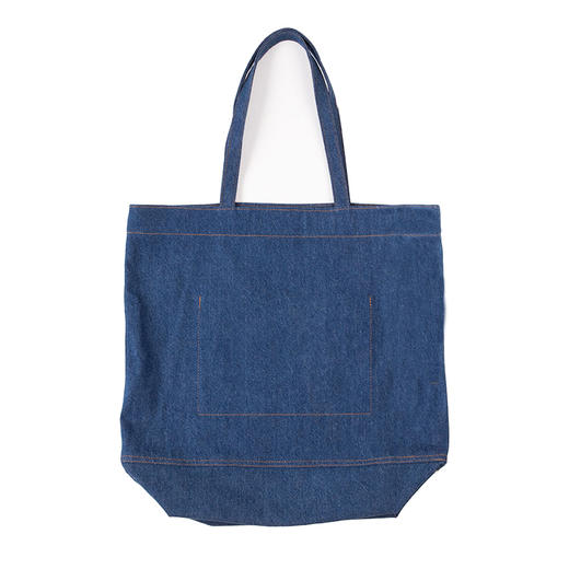 日式无印牛仔布包良品大容量手提包通勤包 A-4589 商品图6