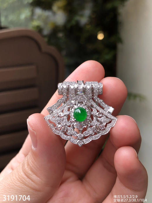 3191704，蛋面领夹。具体价格微信咨询 商品图5