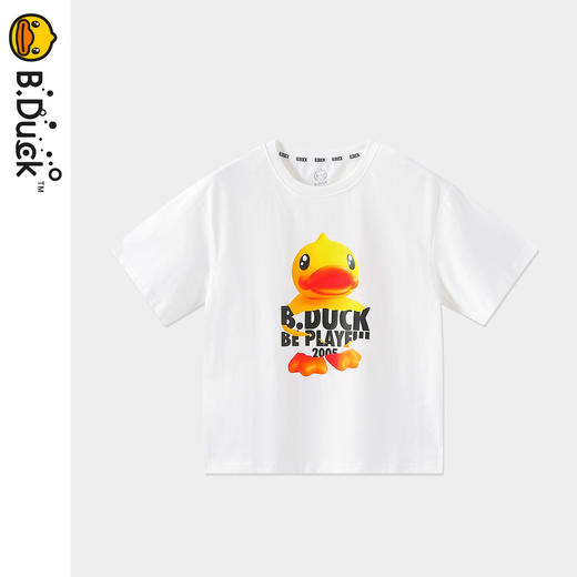 B.Duck小黄鸭童装夏季短袖T恤105-160 BF2402030 商品图3