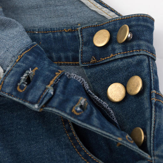 贝贝怡孕妇裤牛仔背带裤秋季新款时尚长裤显瘦网红宽松连体裤子 商品图8