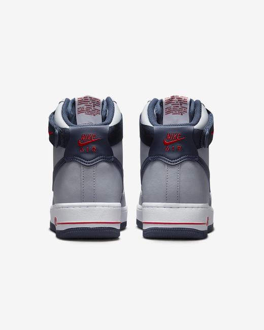 好折！Nike 耐克Air Force 1空军一号高帮女鞋灰色 商品图8