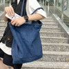 日式无印牛仔布包良品大容量手提包通勤包 A-4589 商品缩略图2