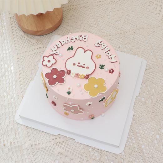小兔子手绘蛋糕 商品图3