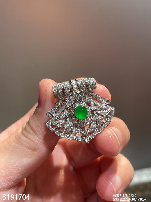 3191704，蛋面领夹。具体价格微信咨询 商品图6