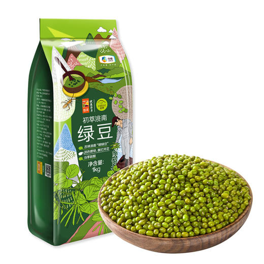 中粮初萃吉林洮南绿豆1kg 商品图0